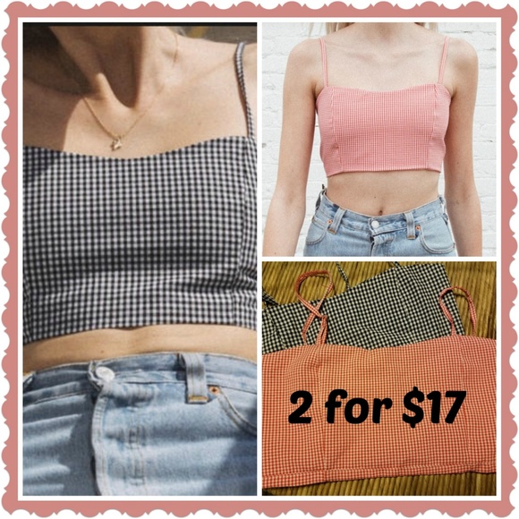 Brandy Melville Tops - SALE Brandy Melville Austen Tanks Red white black